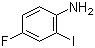 4-Fluoro-2-iodoaniline molecular structure (CAS 61272-76-2)