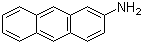 2-氨基蒽分子结构 (CAS 613-13-8)