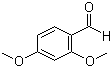 2,4-Dimethoxybenzaldehyde molecular structure (CAS 613-45-6)