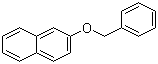 结构式 CAS# 613-62-7, 2-萘酚苄基醚; beta-萘酚苄基醚; 2-萘酚苄醚