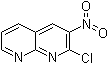 2-氯-3-硝基-1,8-萘啶分子结构 (CAS 61323-18-0)