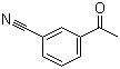 3-乙酰苄腈分子结构 (CAS 6136-68-1)
