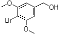 4-溴-3,5-二甲氧基苯甲醇分子结构 (CAS 61367-62-2)
