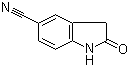 5-Cyano-1,3-dihydroindol-2-one molecular structure (CAS 61394-50-1)
