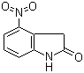 结构式 CAS# 61394-51-2, 4-硝基-1,3-二氢-2H-吲哚-2-酮