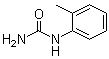 结构式 CAS# 614-77-7, 邻甲苯基脲