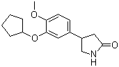结构式 CAS# 61413-54-5, 咯利普兰