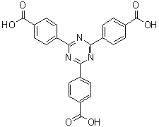 结构式 CAS# 61414-16-2, 2,4,6-三(4-羧基苯基)-1,3,5-三嗪