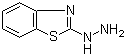 structure of CAS# 615-21-4, Benzothiazol-2-ylhydrazine;1,3-benzothiazol-2-ylhydrazine