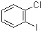 1-氯-2-碘苯分子结构 (CAS 615-41-8)