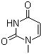 结构式 CAS# 615-77-0, 1-甲基-2,4(1H,3H)-嘧啶二酮