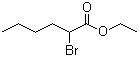 structure of CAS# 615-96-3, Ethyl 2-bromohexanoate;Ethyl 2-bromocapronate