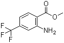 Methyl 2-amino-4-(trifluoromethyl)benzoate molecular structure (CAS 61500-87-6)