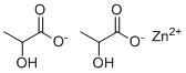 乳酸锌盐分子结构 (CAS 6155-68-6)