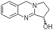 structure of CAS# 6159-55-3, Vasicine;(R)-1,2,3,9-Tetrahydropyrrolo[2,1-b]quinazolin-3-ol