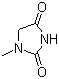 1-甲基海因分子结构 (CAS 616-04-6)