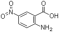structure of CAS# 616-79-5, 2-Amino-5-nitrobenzoic acid;5-Nitroanthranilic acid