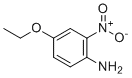 4-乙氧基-2-硝基苯胺分子结构 (CAS 616-86-4)