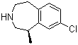Lorcaserin molecular structure (CAS 616202-92-7)