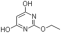 结构式 CAS# 61636-08-6, 2-乙氧基-4,6-二羟基嘧啶