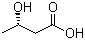(S)-3-Hydroxybutyric acid molecular structure (CAS 6168-83-8)