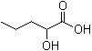structure of CAS# 617-31-2, 2-Hydroxypentanoic acid;DL-2-Hydroxyvaleric acid; DL-alpha-Hydroxyvaleric acid; NSC 67957