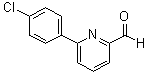 结构式 CAS# 61704-30-1, 6-(4-氯苯基)-2-吡啶甲醛