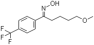 1-Pentanone-5-methoxy-1-[4-(trifluoromethyl)phenyl]-oxime molecular structure (CAS 61747-22-6)
