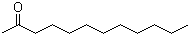 structure of CAS# 6175-49-1, 2-Dodecanone;Decyl methyl ketone