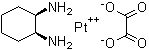 [SP-4-2-(1S-反式)]-(1,2-环己烷二胺)[乙二酸]铂分子结构 (CAS 61758-77-8)