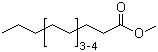 Coconut fatty acid methyl ester molecular structure (CAS 61788-59-8)