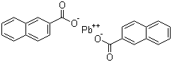 Lead naphthenate molecular structure (CAS 61790-14-5)