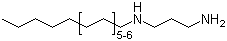 N-Tallowalkyl-1,3-propanediamine molecular structure (CAS 61791-55-7)