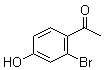 structure of CAS# 61791-99-9, 1-(2-Bromo-4-hydroxyphenyl)ethanone