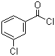 3-氯苯甲酰氯分子结构 (CAS 618-46-2)