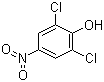 2,6-二氯-4-硝基苯酚分子结构 (CAS 618-80-4)