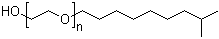 Ethoxylated isodecanol molecular structure (CAS 61827-42-7)