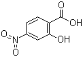 structure of CAS# 619-19-2, 4-Nitrosalicylic acid;2-Hydroxy-4-nitrobenzoic acid