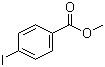 4-碘苯甲酸甲酯分子结构 (CAS 619-44-3)