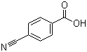 对氰基苯甲酸分子结构 (CAS 619-65-8)