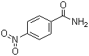 structure of CAS# 619-80-7, p-Nitrobenzamide;4-Nitrobenzamide