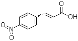 4-Nitrocinnamic acid molecular structure (CAS 619-89-6)