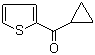 Cyclopropyl 2-thienyl ketone molecular structure (CAS 6193-47-1)