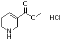 Guvacoline hydrochloride molecular structure (CAS 6197-39-3)
