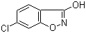 6-Chloro-1,2-benzisoxazol-3-ol molecular structure (CAS 61977-29-5)