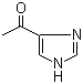 4-乙酰基-1H-咪唑分子结构 (CAS 61985-25-9)