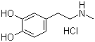 structure of CAS# 62-32-8, N-Methyldopamine hydrochloride;3,4-Dihydroxy-N-methylphenethylamine hydrochloride