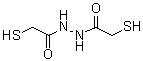 1,2-二(2-巯基乙酰基)肼分子结构 (CAS 62-48-6)