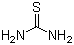Thiourea molecular structure (CAS 62-56-6)