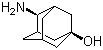 顺式-4-氨基-1-金刚烷醇分子结构 (CAS 62058-13-3)